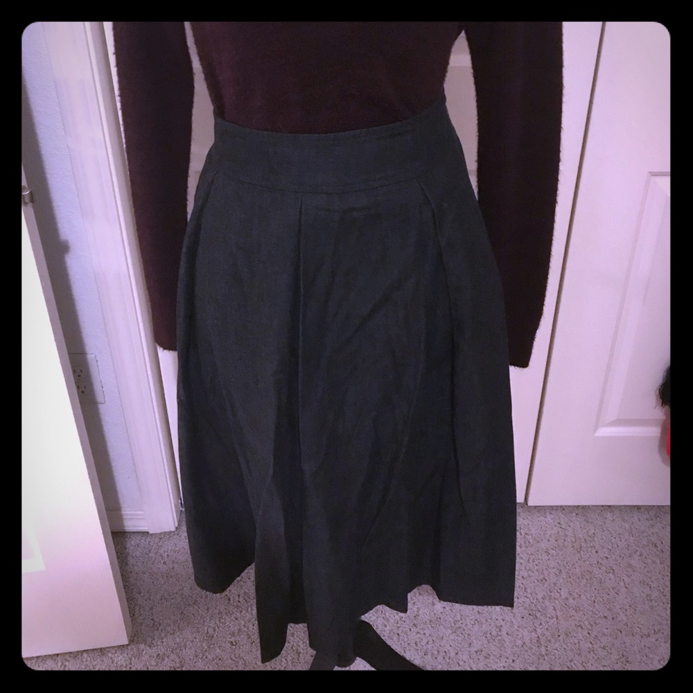 Dark Grey Skirt